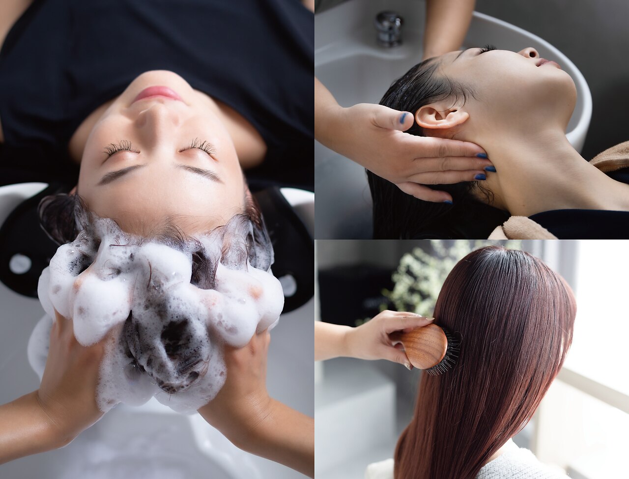 【回数券購入/ロングヘア】シャンプーブロー回数券6回分（1回分無料付）