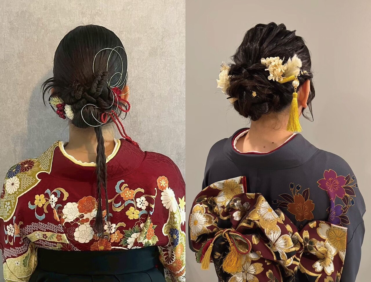 【卒業式/当日用】ヘアセット+フルメイク+袴着付け