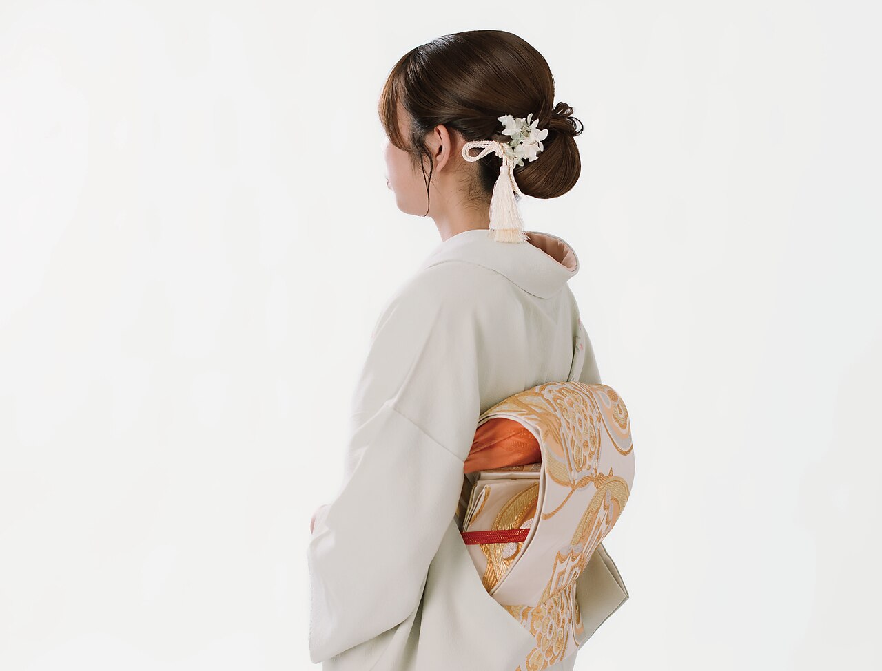 訪問着着付け＋ヘアセット